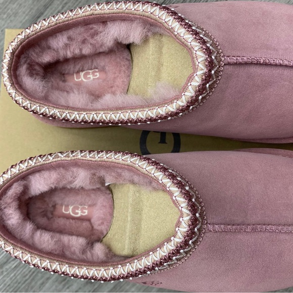 UGG Women's Soft Pink Slippers - Picture 2 of 4